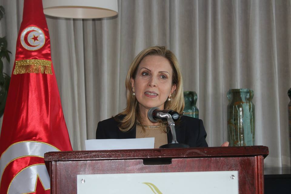 وزيرة السياحة سلمى اللومي الرقيق وزيرة السياحة سلمى اللومي الرقيق