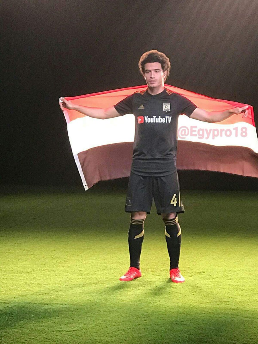 عمر جابر لاعب فريق لوس أنجلوس