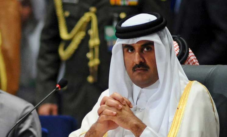 أمير قطر الشيخ تميم بن حمد بن خليفة