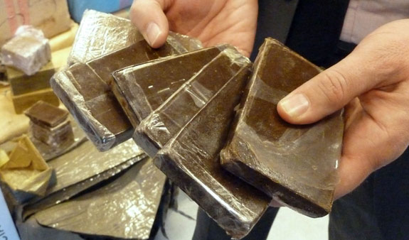 صورة أرشيفية - مخدر الحشيش