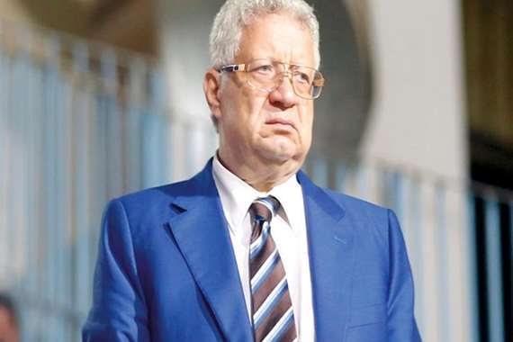 مرتضى منصوررئيس الزمالك 