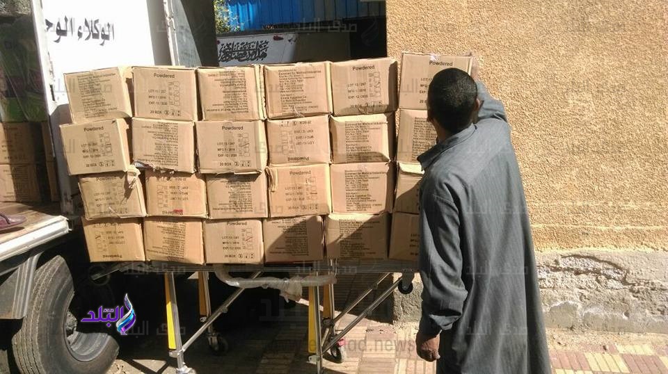 مستلزمات طبية بقيمة 2 مليون جنية مستلزمات طبية بقيمة 2 مليون جنية