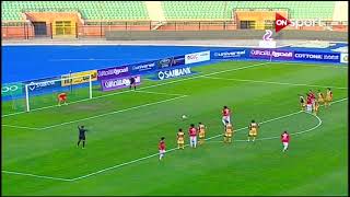 محمد حسن ميدو يسدد ركلة جزاء النصر 