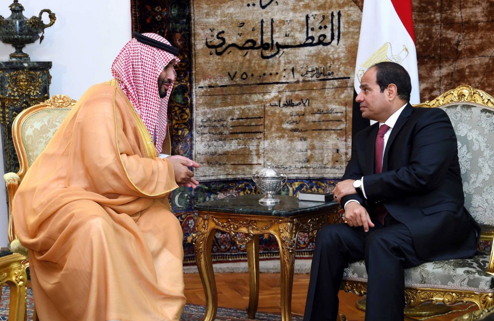 الرئيس عبد الفتاح السيسي والملك سلمان الرئيس عبد الفتاح السيسي والملك سلمان