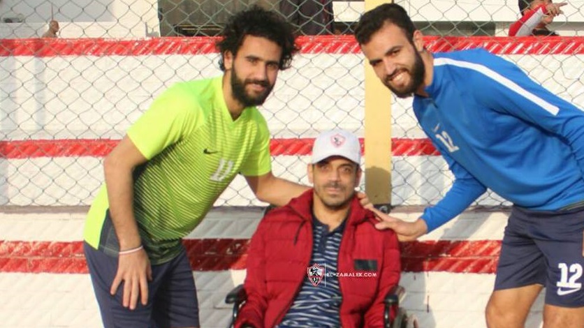  نجوم الزمالك يلتقطون صورًا تذكارية