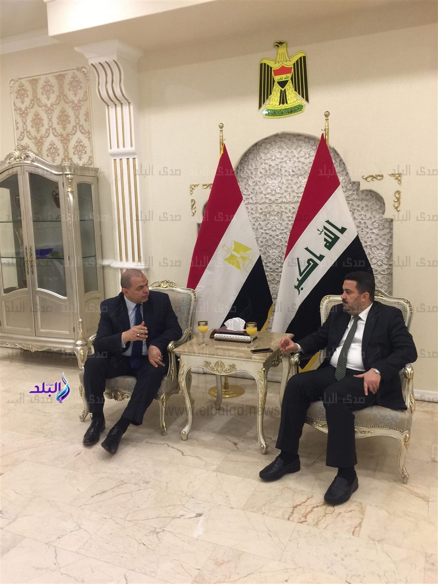 وزير القوي العاملة مع نظيره العراقي وزير القوي العاملة مع نظيره العراقي