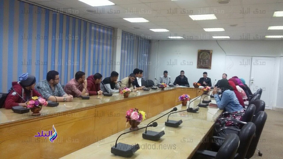 طلاب طب بيطرى بنها يقدمون نموذج محاكاة لمجلس الكلية طلاب طب بيطرى بنها يقدمون نموذج محاكاة لمجلس الكلية