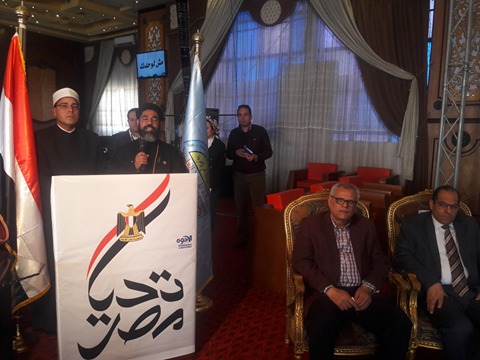 رجال الدين : تأييد الرئيس عبد الفتاح السيسى واجب وطنى