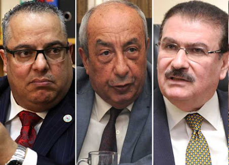 المهندس "هانى ضاحى _طارق النبراوى _مصطفى أبو زيد"