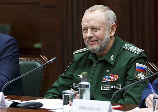 نائب وزير الدفاع الروسي أليكسندر فومين