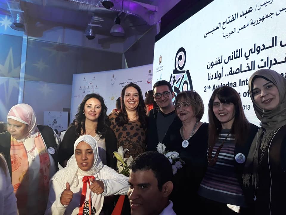 المؤتمر الصحفي لمتلقي «أولادنا» الثاني لفنون ذوي القدرات