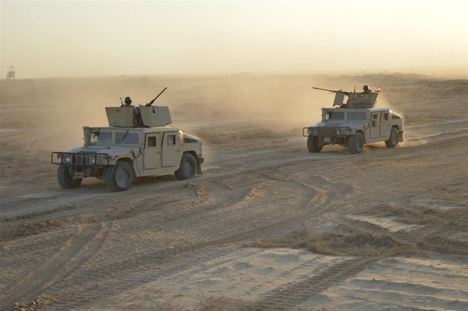 صورة للعمليات العسكرية في سيناء