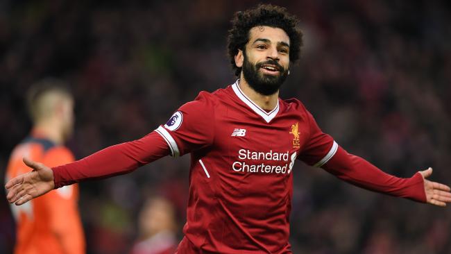 محمد صلاح لاعب ليفربول 