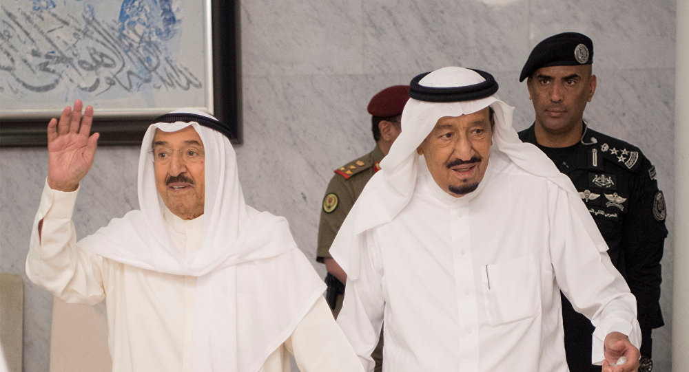 خادم الحرمين وأمير الكويت خادم الحرمين وأمير الكويت
