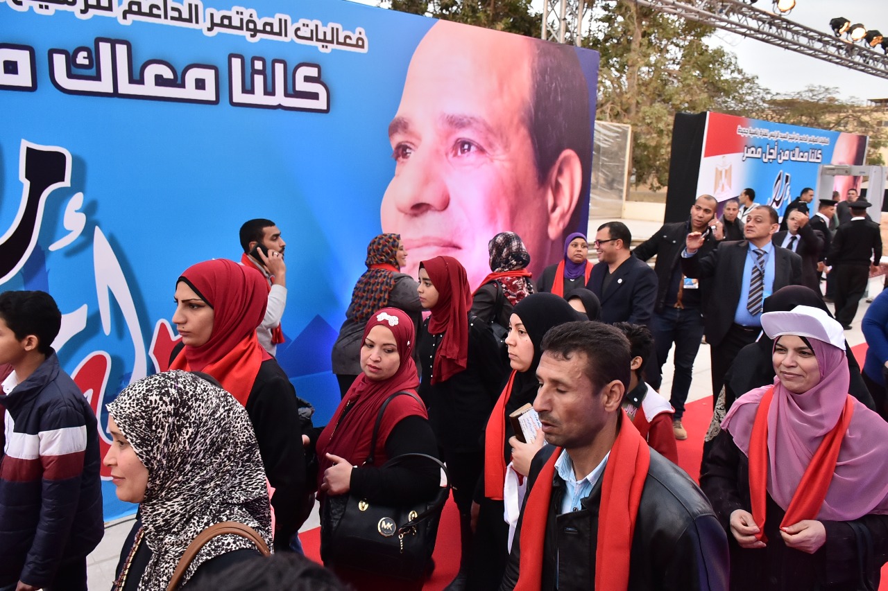 جانب من فعاليات حملة كلنا معاك من اجل مصر