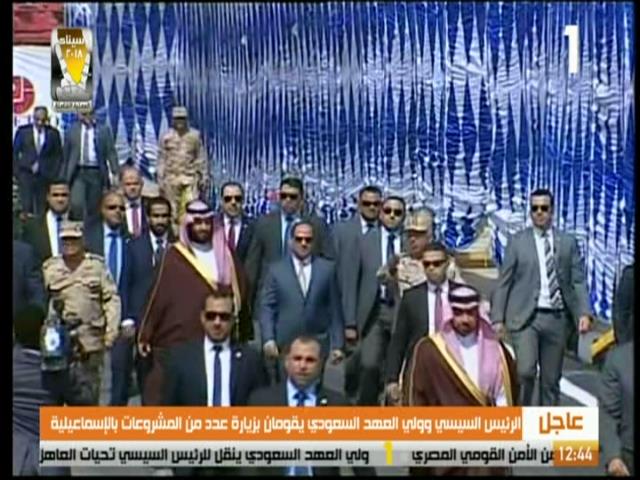 الرئيس السيسي والأمير محمد بن سلمان