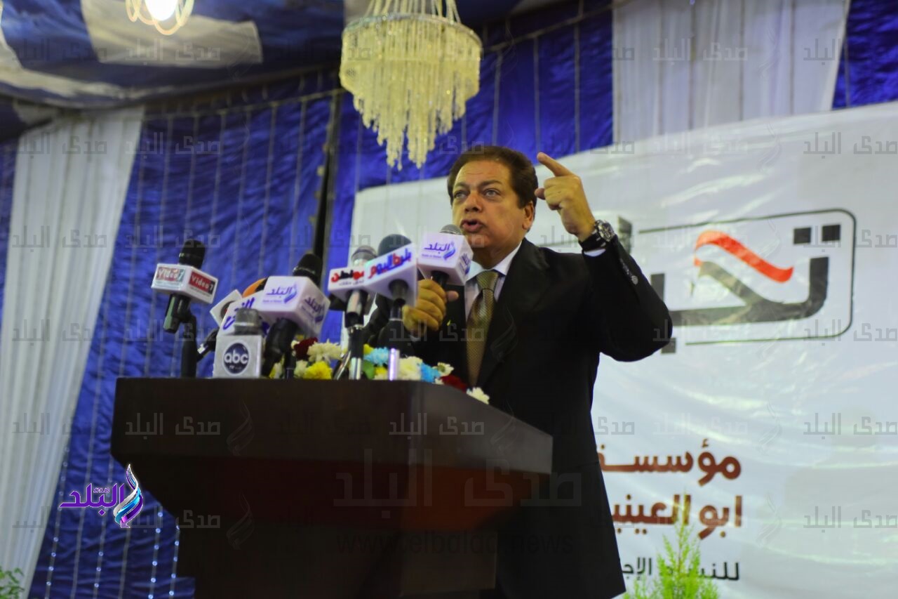 رجل الأعمال "محمد أبو العينين" رئيس مجلس الأعمال المصري- الأ