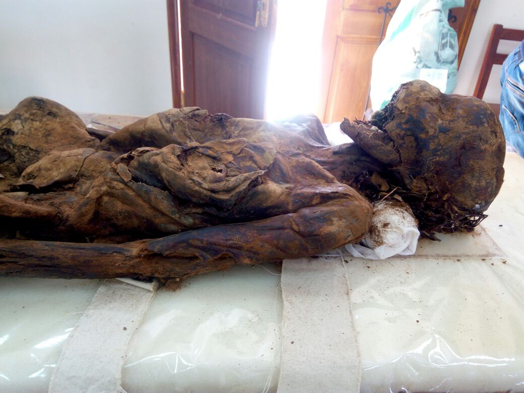 مومياوات مقابر المزوقة بالداخلة