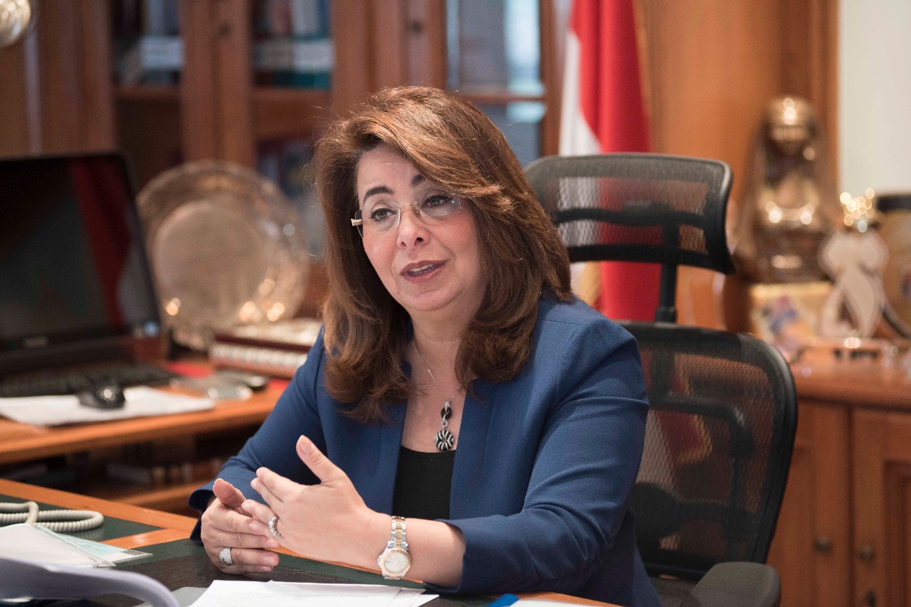 غادة والي، وزيرة التضامن غادة والي، وزيرة التضامن