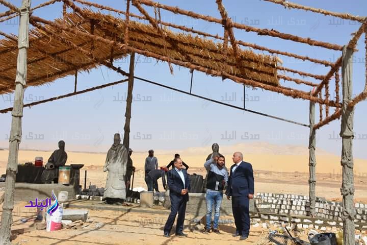 محافظ الوادي الجديد يتفقد مشروع إنشاء حديقة حيوان محافظ الوادي الجديد يتفقد مشروع إنشاء حديقة حيوان
