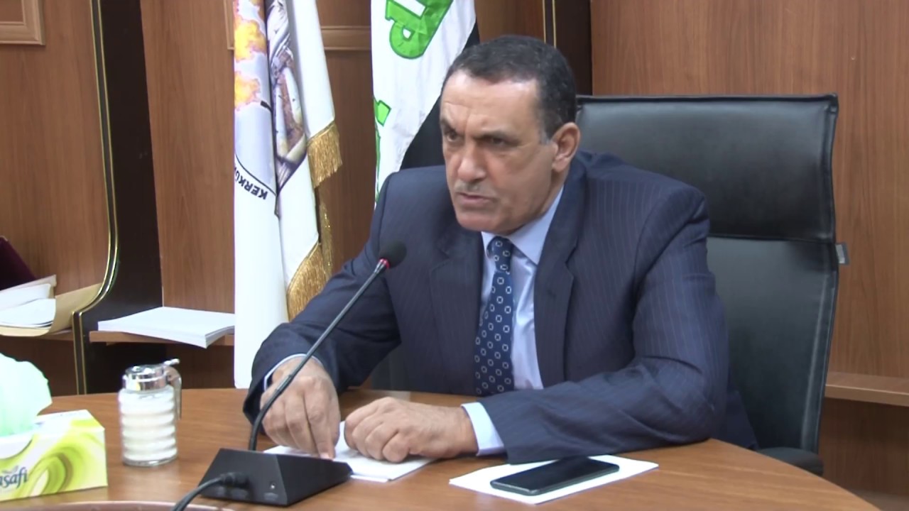 محافظ كركوك العراقية راكان سعيد الجبوري