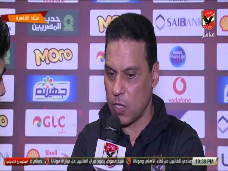 حسام البدري المدير الفني للأهلي