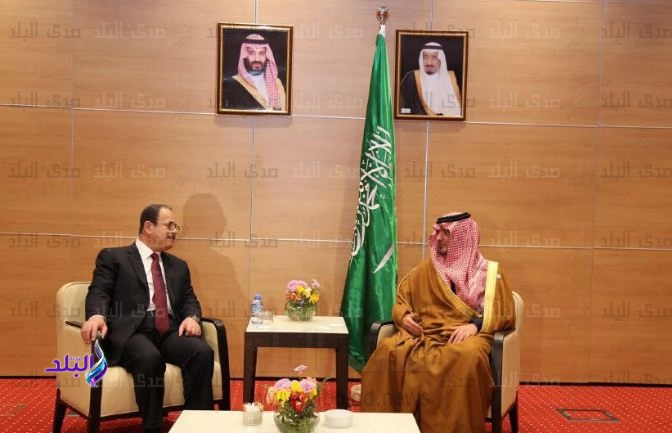 اللواء مجدى عبد الغفار والأمير عبد العزيز بن سعود