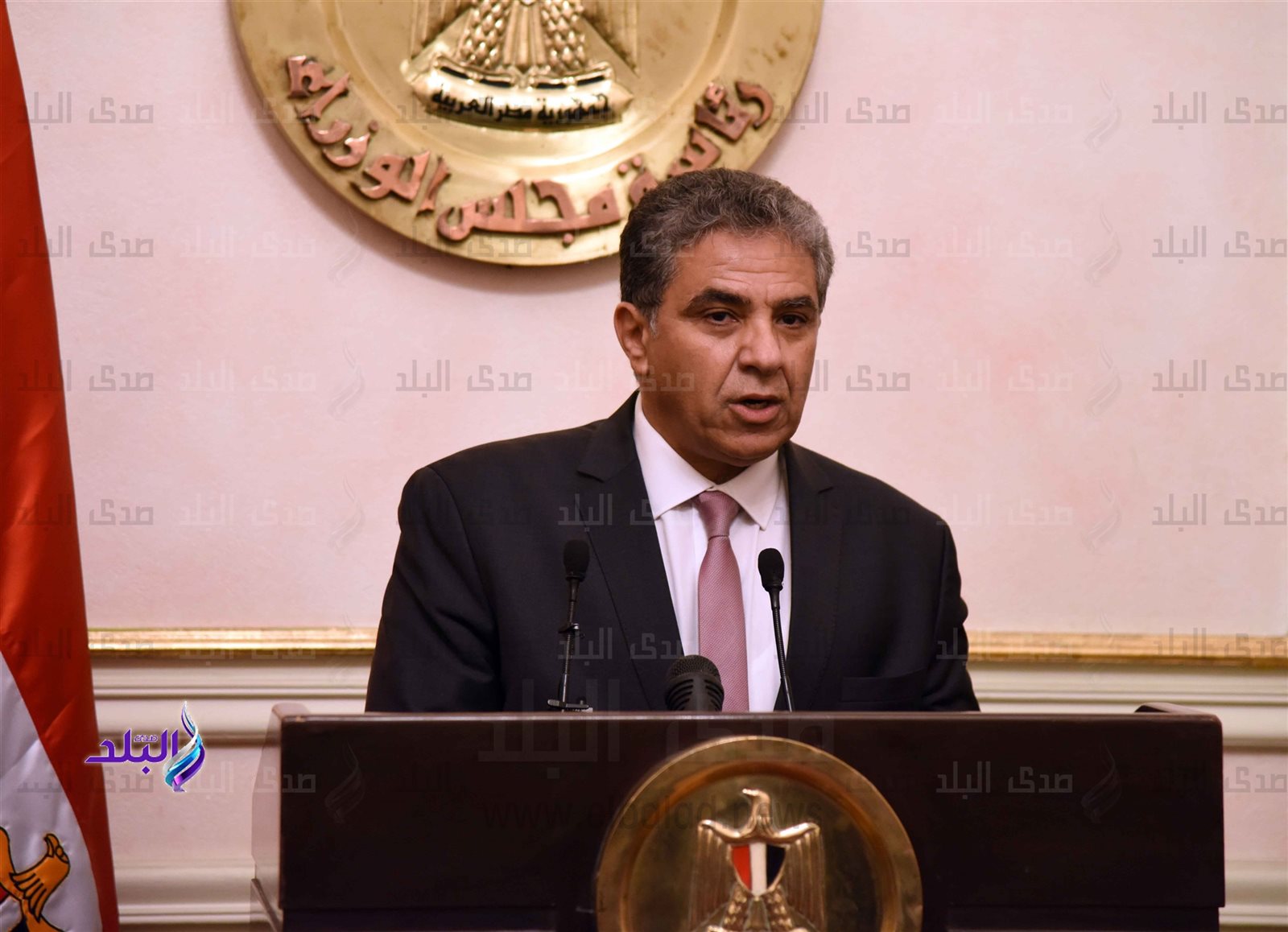 خالد فهمى وزير البيئة