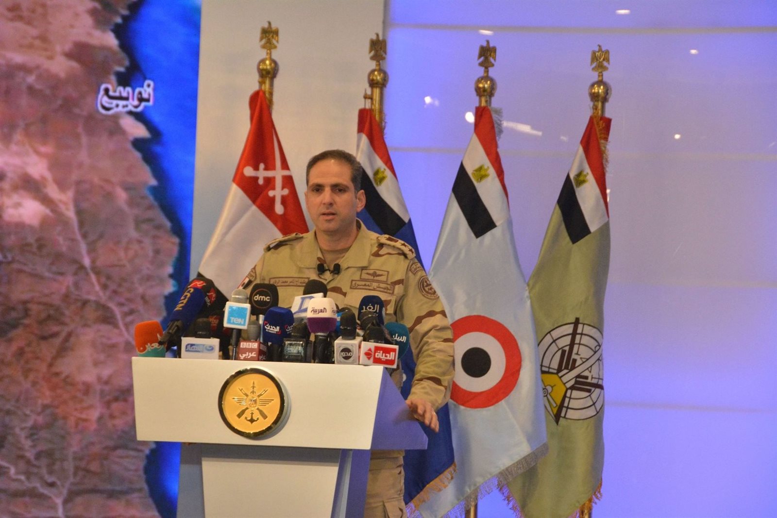 العقيد تامر الرفاعي المتحدث العسكري بإسم القوات المسلحة العقيد تامر الرفاعي المتحدث العسكري بإسم القوات المسلحة