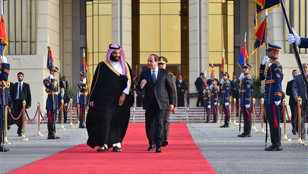 الرئيس السيسي والأمير محمد بن سلمان