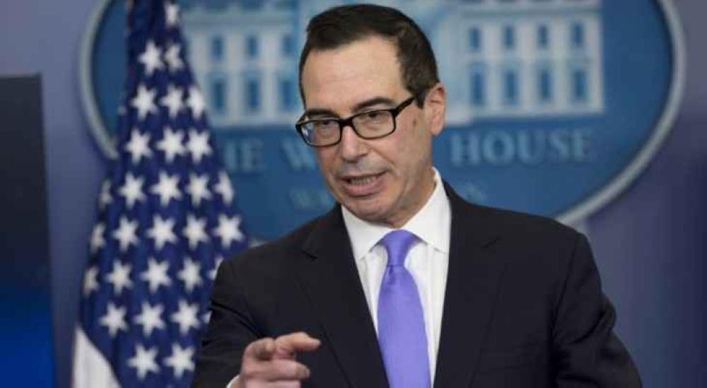 وزير الخزانة الأمريكي ستيفن منوتشين