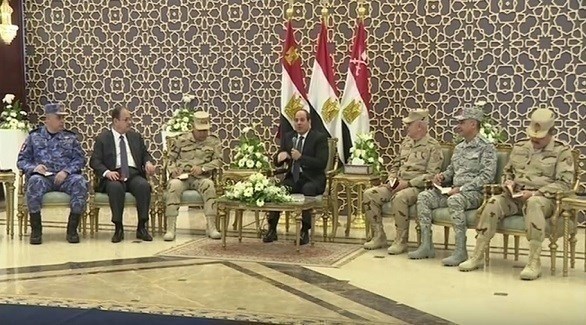 إجتماع الرئيس عبد الفتاح السيسي بقيادات الجيش والشرطة  إجتماع الرئيس عبد الفتاح السيسي بقيادات الجيش والشرطة