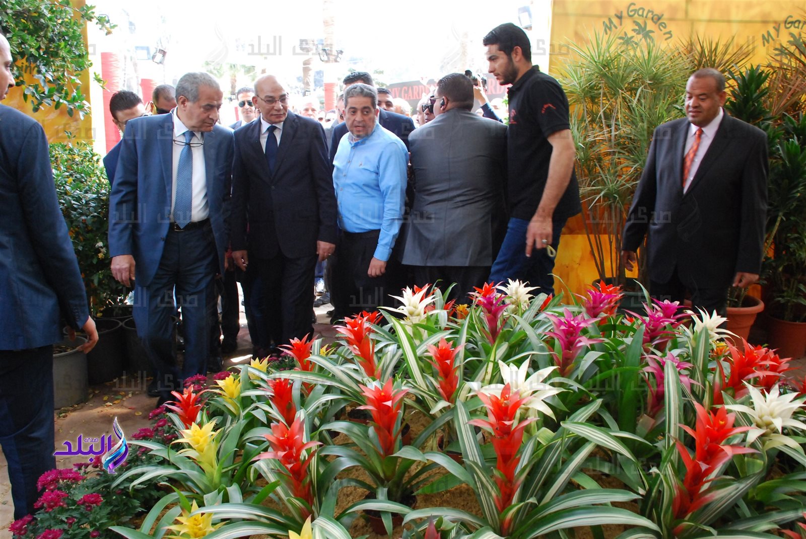 وزير الزراعة خلال الافتتاح