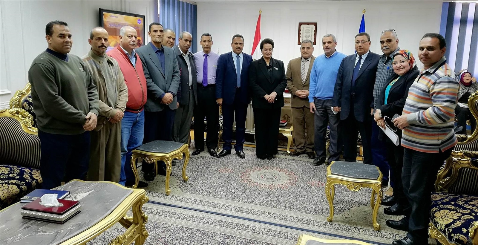 فحص 488 طلب لتقنين أوضاع 12 ألف فدان بوادى النطرون