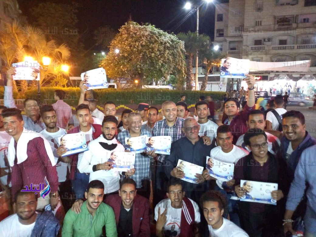 «مستقبل وطن» ينظم وقفة وفاء فى ميدان الساعة بـ قنا