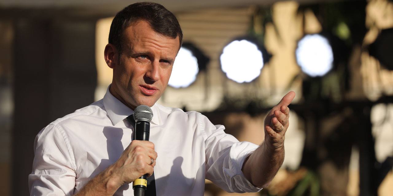 الرئيس الفرنسي إيمانويل ماكرون