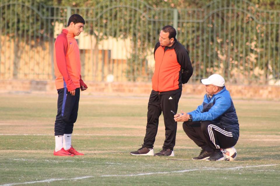 مدرب المقاصة مع محمد مسعد مدرب المقاصة مع محمد مسعد