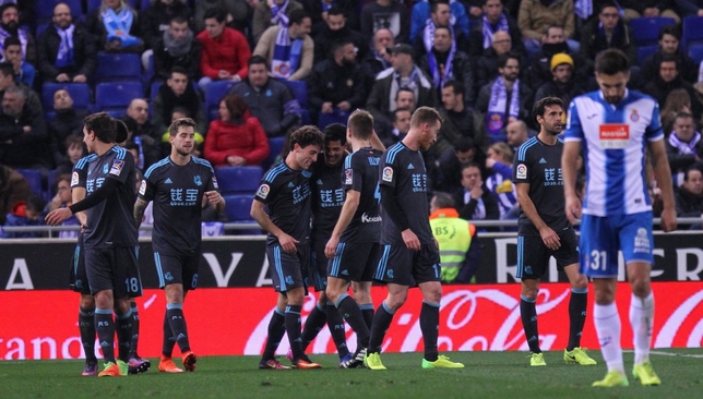 إسبانيول يقلب الطاولة على ريال سوسيداد