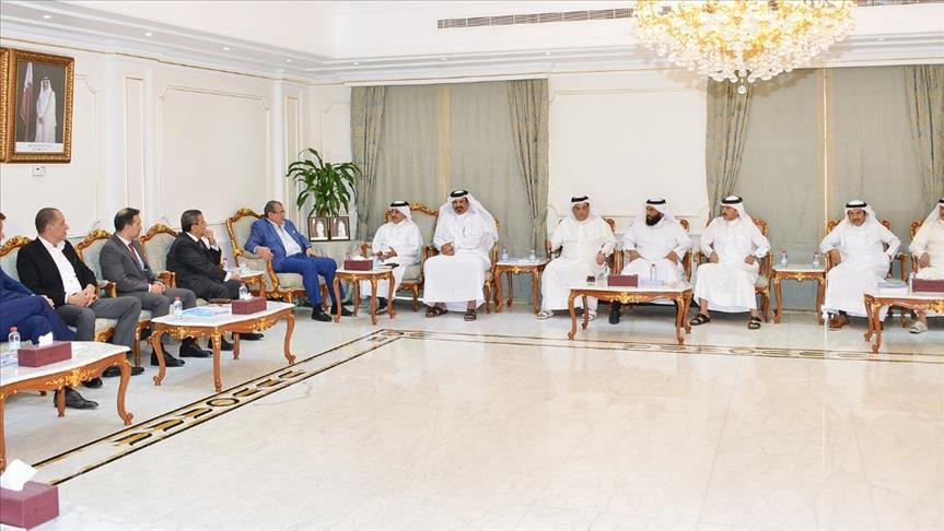 وفد تجاري اردني بالدوحة 