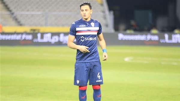أحمد توفيق لاعب وسط الزمالك.
