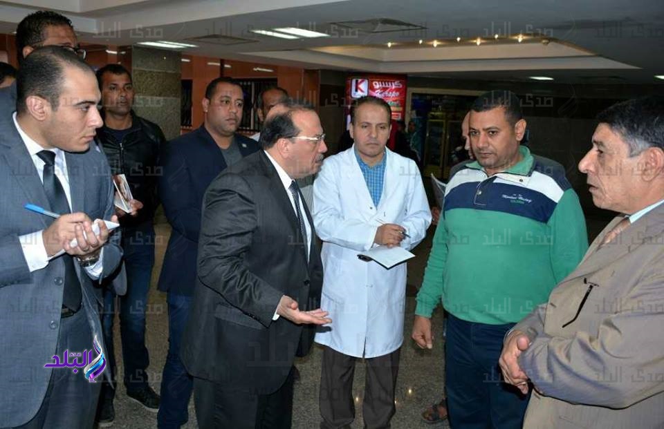 رئيس جامعة طنطا فى زيارة مفاجئة قطاعات المستشفى التعلي رئيس جامعة طنطا فى زيارة مفاجئة قطاعات المستشفى التعلي