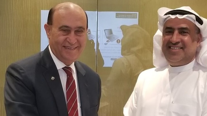 الفريق مهاب مميش و عبدالله بن علي الدبيخي الفريق مهاب مميش و عبدالله بن علي الدبيخي