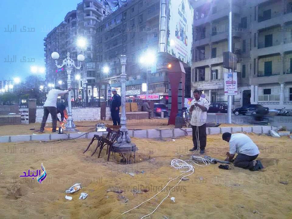 اعمال تركيب الانارة بحي شرق اعمال تركيب الانارة بحي شرق