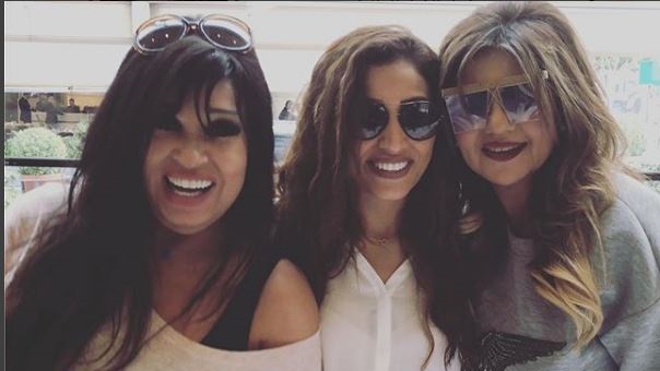 بوسى شلبى ودينا الشربينى وفيفى عبده 