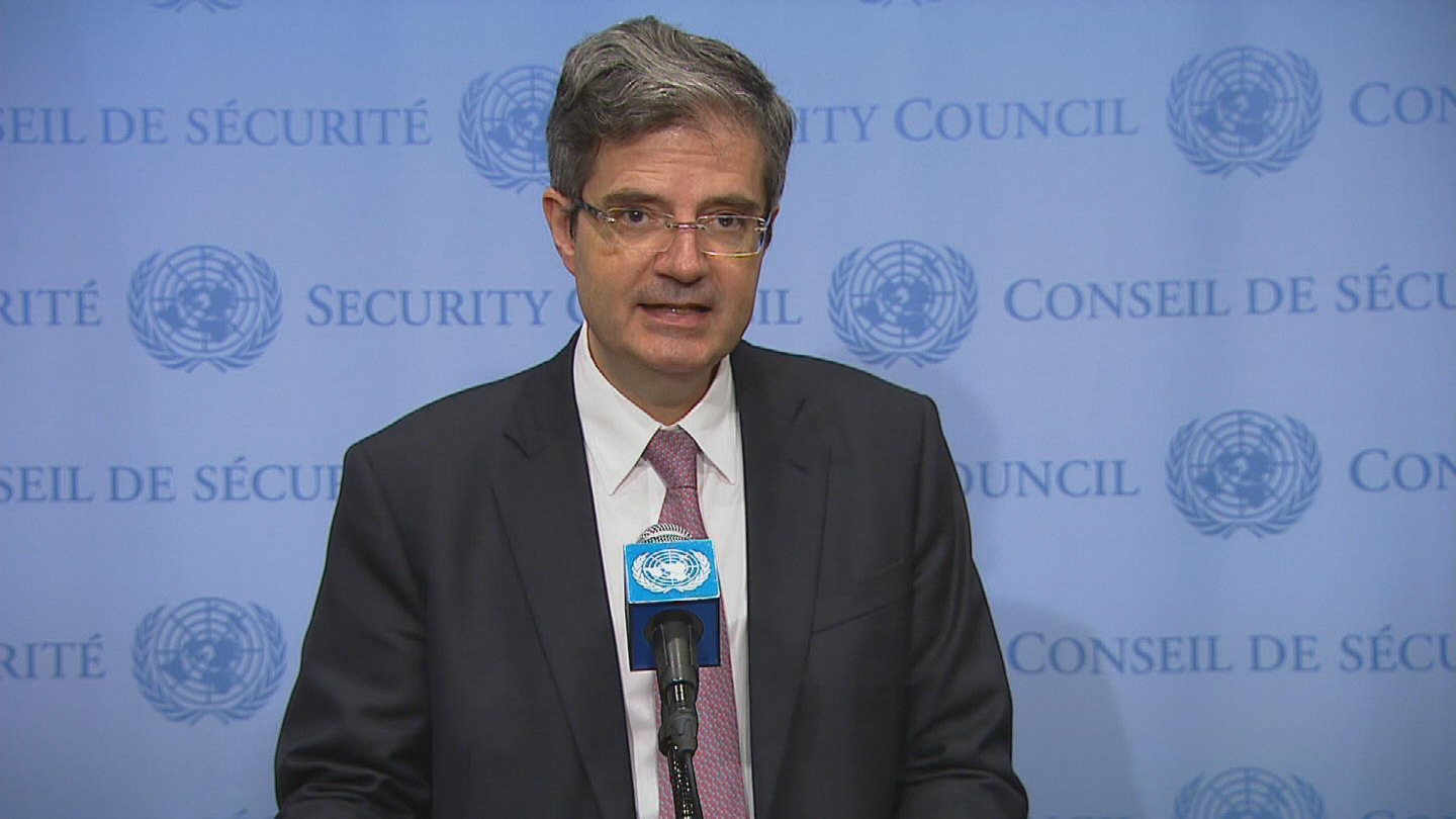 السفير الفرنسي لدى الأمم المتحدة فرانسوا دو لاتر