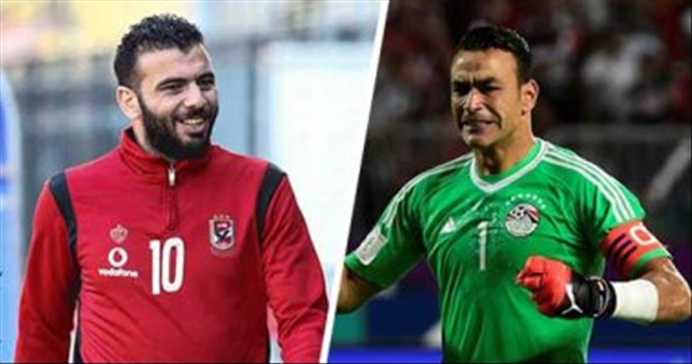 عصام الحضري وعماد متعب عصام الحضري وعماد متعب