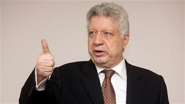 المستشار مرتضى منصور رئيس نادى الزمالك