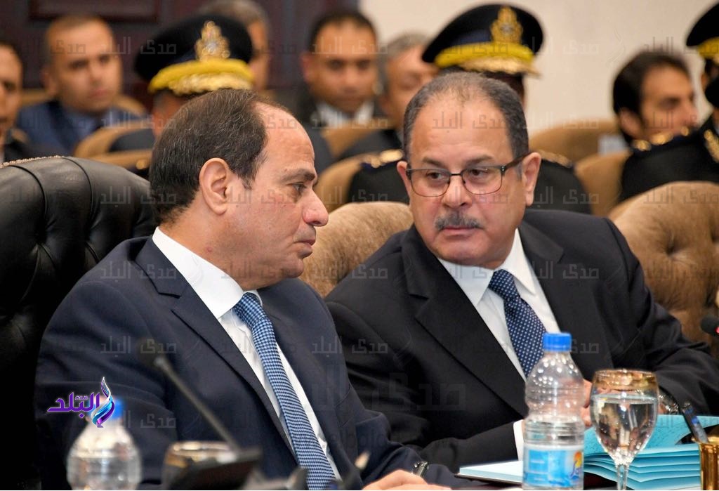 الرئيس السيسي واللواء مجدى عبدالغفار 