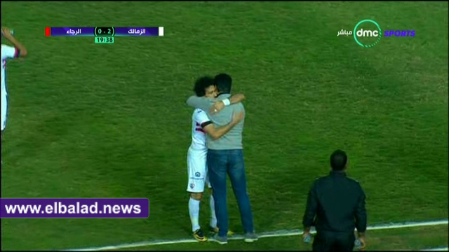 باسم مرسي يسجل ثانى أهداف الزمالك فى مرمى الرجاء