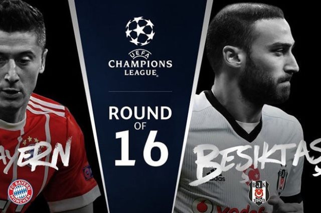 بايرن موينخ ينهى الشوط الاول متقدما بهدف على بشكتاش